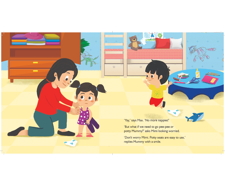 Woodpecker Toddler Series: No More Nappies: A Mimi And Max Story (Board Book) image 2