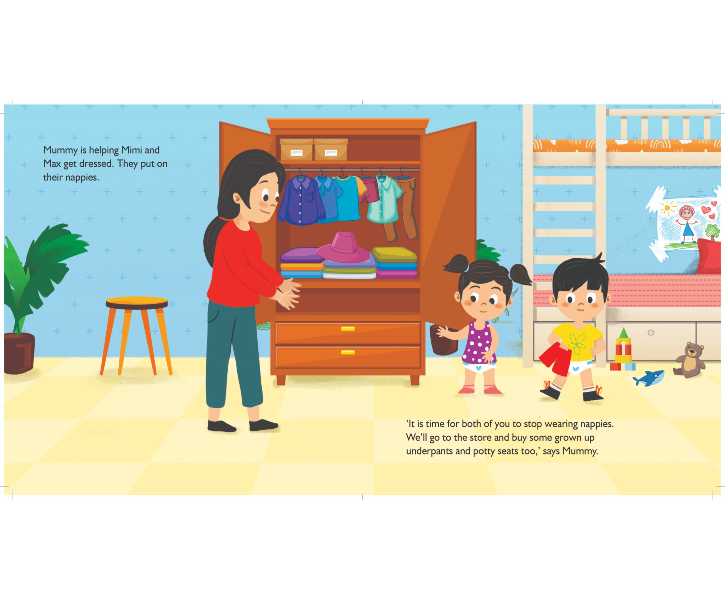 Woodpecker Toddler Series: No More Nappies: A Mimi And Max Story (Board Book) image 3
