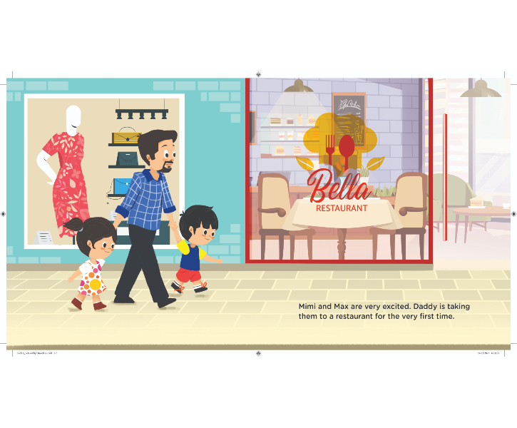 Woodpecker Toddler Series: Let's Eat By Ourselves: A Mimi And Max Story (Board Book) image 3