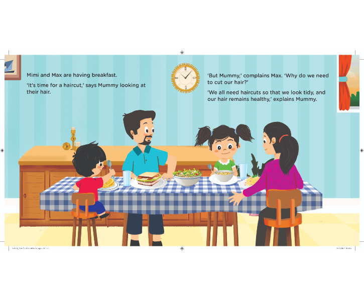 Woodpecker Toddler Series: Time For A Haircut: A Mimi And Max Story (Board Book) image 3