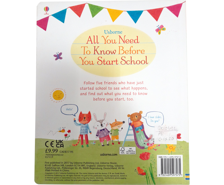Usborne: All You Need To Know Before You Start School image 2