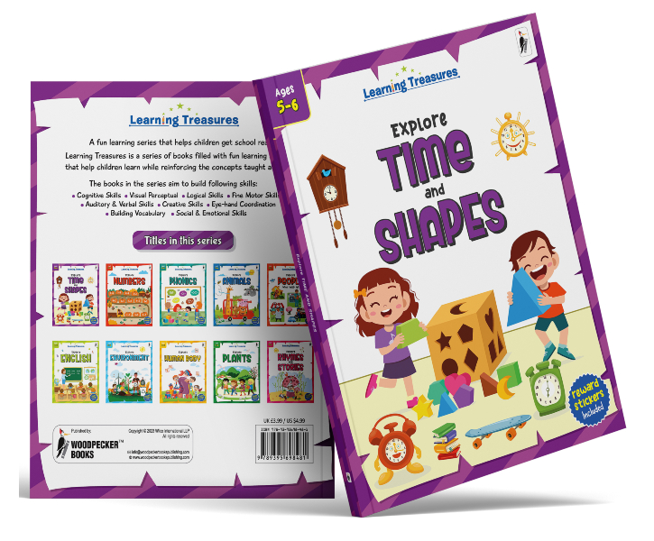 Woodpecker Learning Treasures: Explore-N-Learn: A Pre-School Activity Pack (Level 3, Set Of 10 Titles) image 3