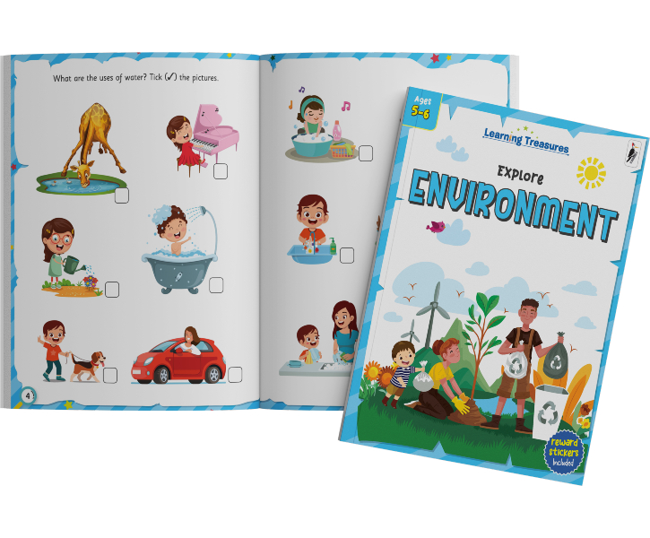 Woodpecker Learning Treasures: Explore-N-Learn: A Pre-School Activity Pack (Level 3, Set Of 10 Titles) image 5
