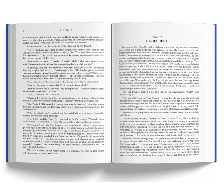 A Collection Of Works By H. G. Wells (Wilco Leather Bound) image 3