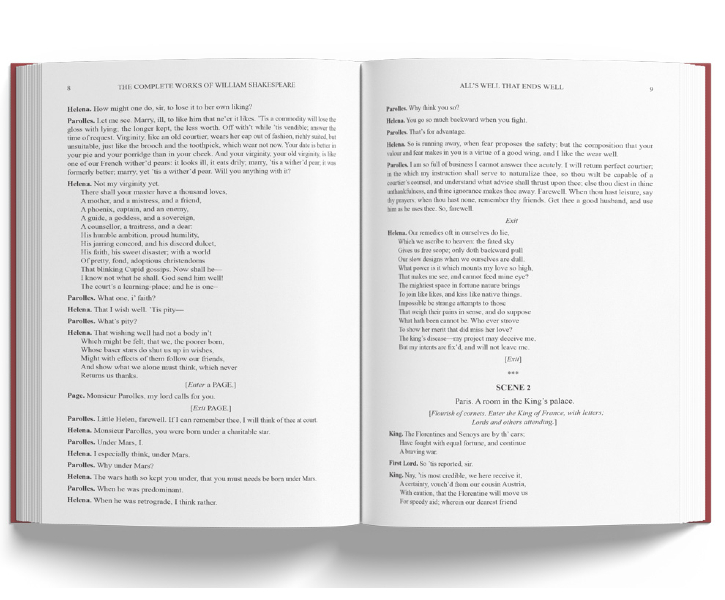 The Complete Works Of William Shakespeare: (Wilco Leather Bound) image 3