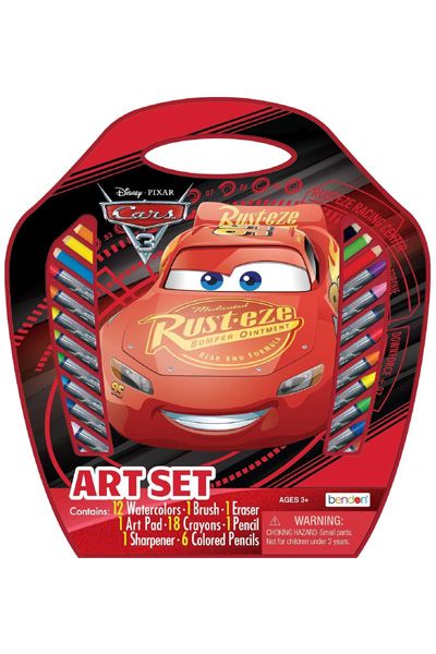 Disney Pixar Cars Art Set Trousse D’Art