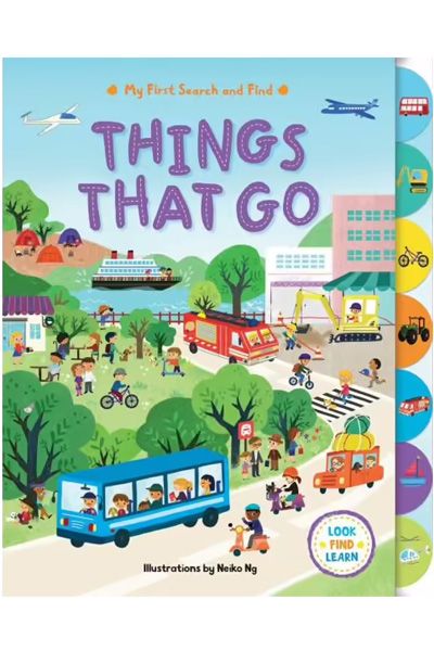 My First Search and Find: Things That Go (Board book)