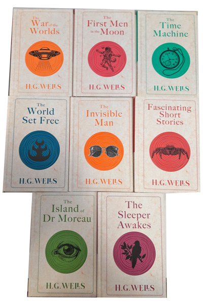 HG Wells Classic Collection (Set of 8 Books) image 2