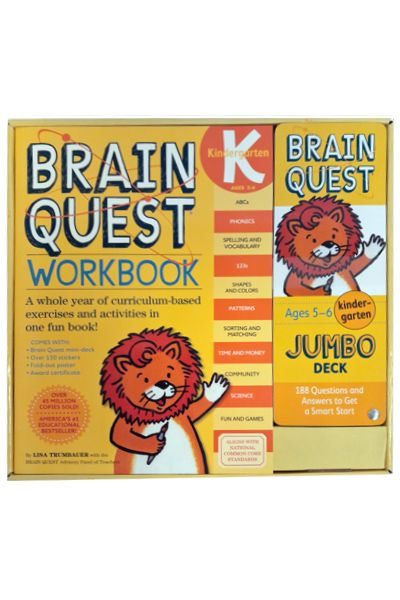 Brain Quest Workbook & Jumbo Deck