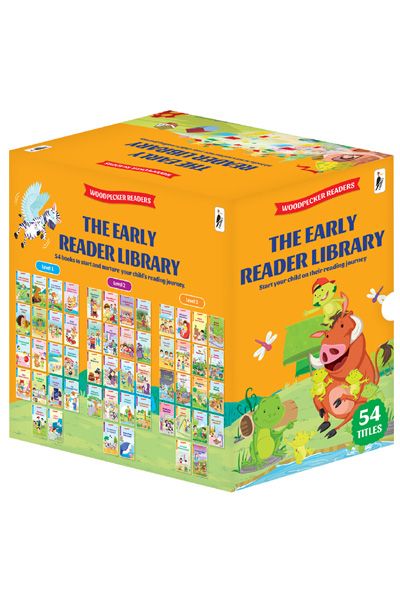 Woodpecker Readers: The Early Reader Library (54 books to start and nurture your child's reading journey)