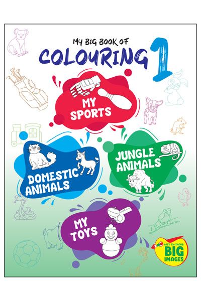 My Big Book Of Colouring - 1