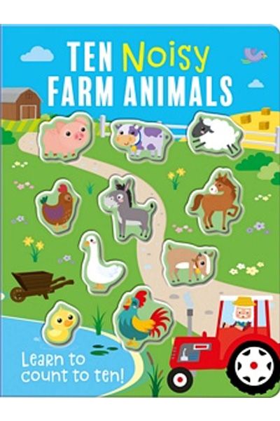 Ten Noisy Farm Animals (Board Book)