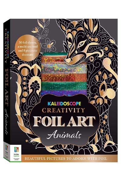 Kaleidoscope Creativity: Foil Art Animals
