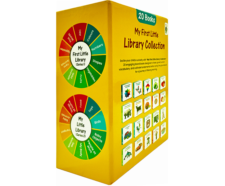 My First Learning Library Collection (Boxset of 20 Board Books) image 3