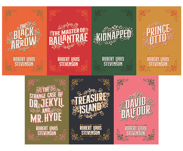 Collected Works of Robert Louis Stevenson (Set of 7 Books) image 3
