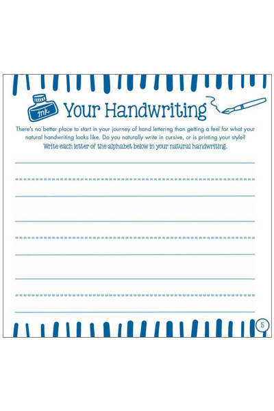 Creativity Corner: Focus on the Good: A Step-by-Step Hand Lettering Book image 2