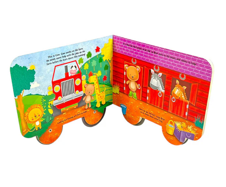 Whizzy Wheels - Tractor (Board Book) image 2