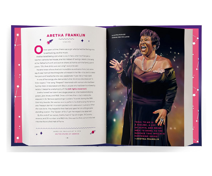 Good Night Stories for Rebel Girls: 100 Real-Life Tales of Black Girl Magic (Hardcover) image 4