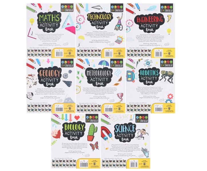 STEM Starters for Kids (8 Activity Books Collection Set) image 2