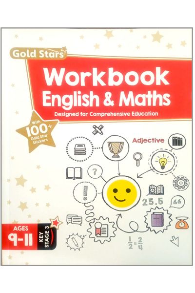 Gold Stars Workbook - English & Maths - Designed for Comprehensive Education (Ages 9-11 Key Stage 3)