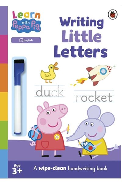 Learn with Peppa Pig: Writing Little Letters - A Wipe-Clean Handwriting Book