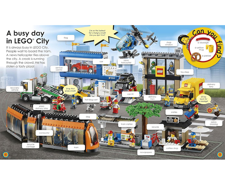 LEGO City - Busy Word Book image 3