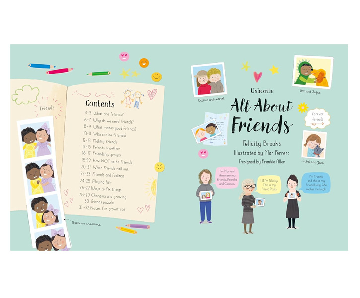 Usborne: All About Friends image 2