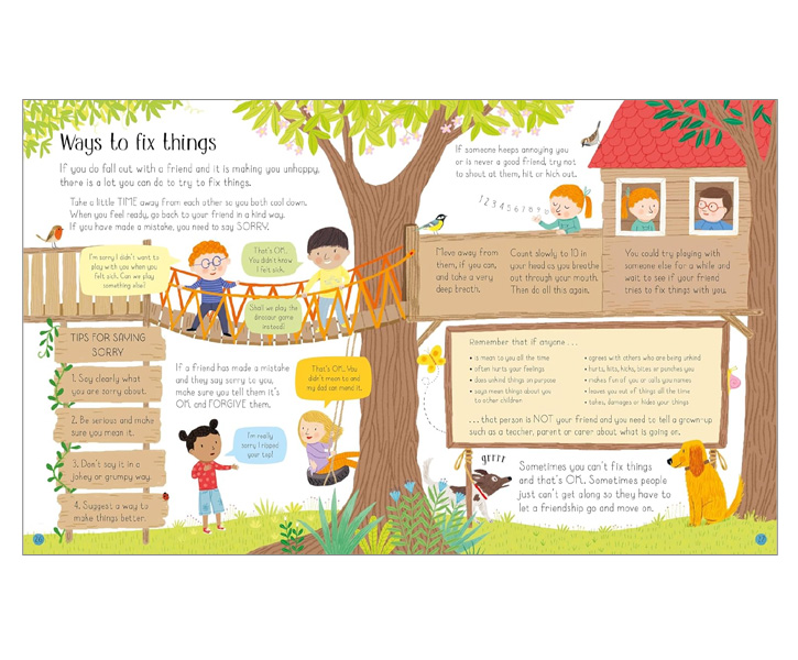 Usborne: All About Friends image 4