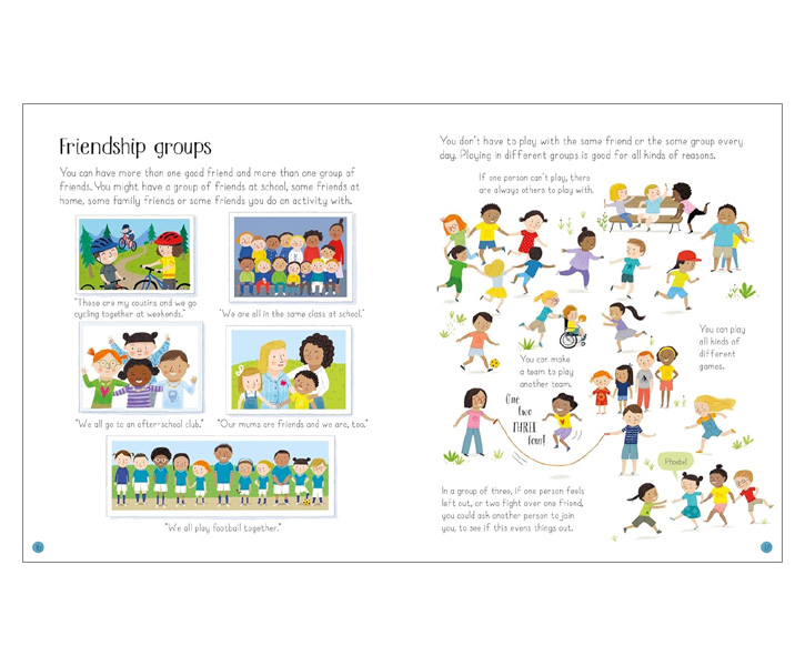 Usborne: All About Friends image 3