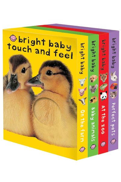 Bright Baby Touch & Feel (Set Of 4 Board Books)