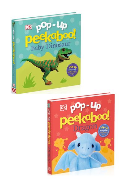 DK: Pop Up Peekaboo (Set Of 2 Board Books)