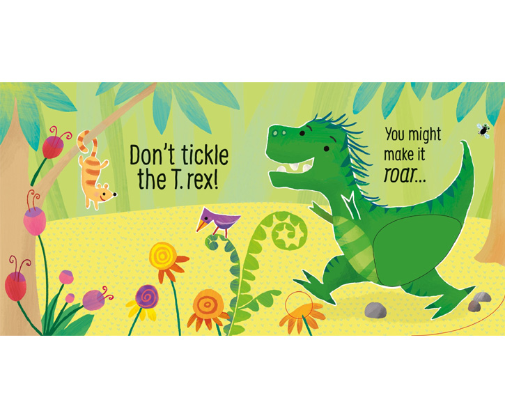 Don't Tickle T Rex! (Board Book) image 2