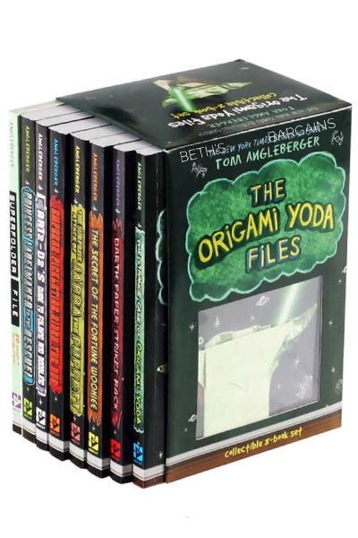 Origami Yoda Files (Set Of Box 8)