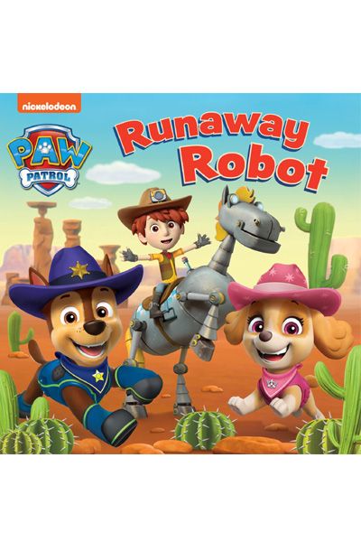 Paw Patrol Runaway Robot Board Book