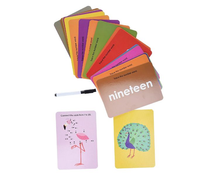 Write-On Wipe-Off Learning Cards: Numbers image 3