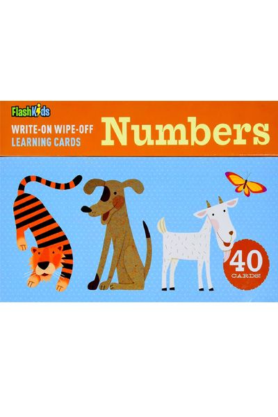 Write-On Wipe-Off Learning Cards: Numbers