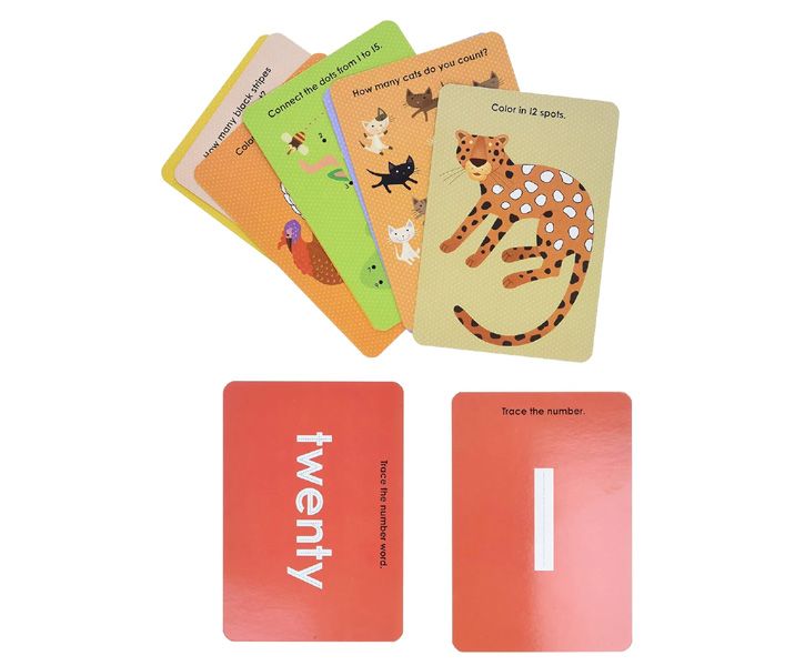Write-On Wipe-Off Learning Cards: Numbers image 2