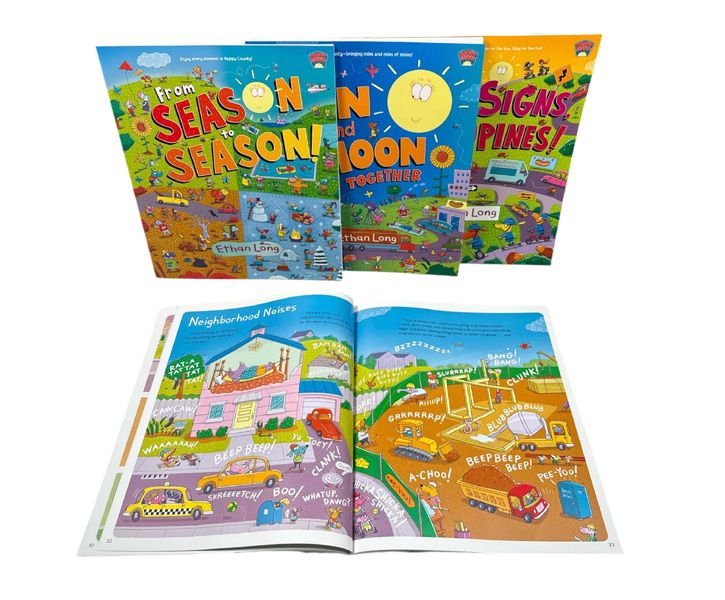 Happy County Book Set (Set of 4 Books)