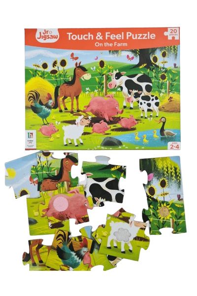 Junior Jigsaw Touch & Feel Puzzle: On the Farm
