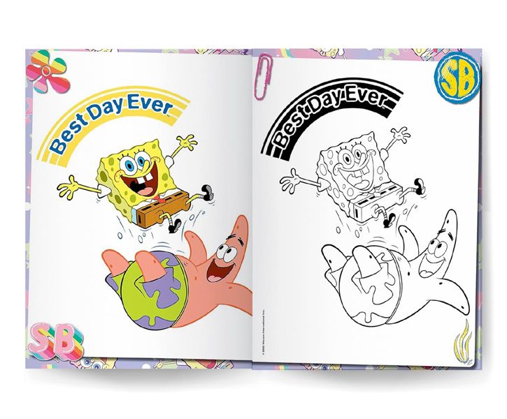 Spongebob Squarepants : Copy Colour