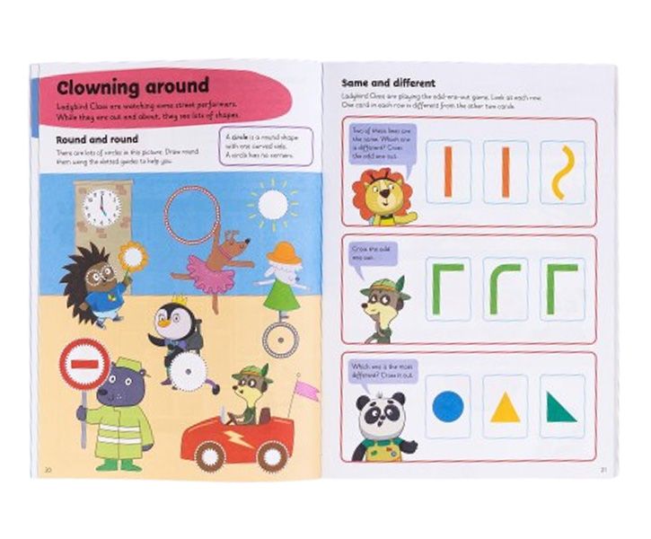 Learn With Ladybird – Shapes, Colours and Numbers (Practise skills for school)