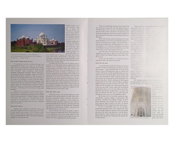 Taj Mahal: A Dream in Marble