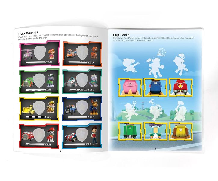 Paw Patrol Book Sticker Book Treasury