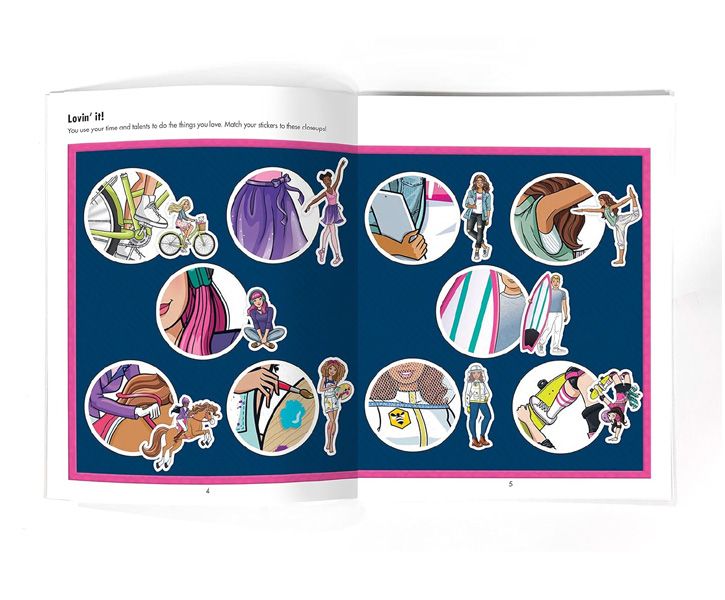 Barbie Sticker Book Treasury