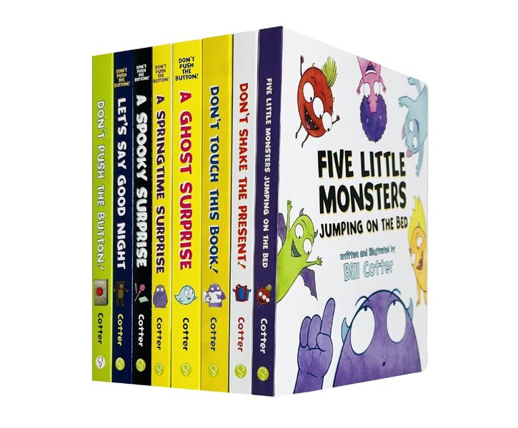 8 Little Monster Tales (Box Set of 8 Books)