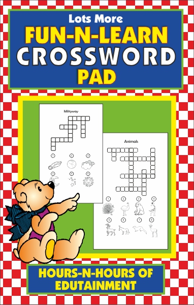 Fun -n-Learn Lots More Crossword Pad