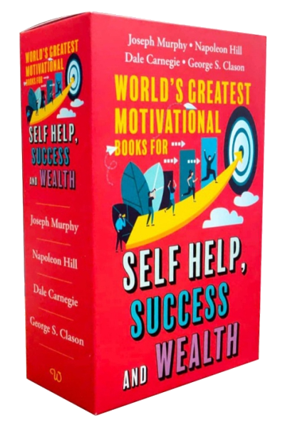 World's Greatest Motivational Books For Self Help, Success & Wealth (Set of 4 Books)