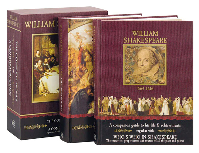 William Shakespeare: The Complete Works and A Companion Guide (2 vol set) image 2