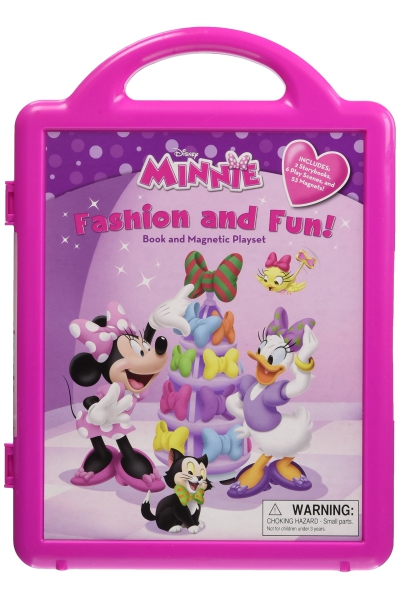 zzzMinnie's Fashion and Fun: Book and Magnetic Playset