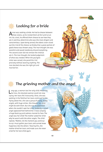 Illustrated Book of Folk Tales from Around the World image 3